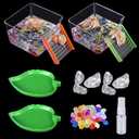 7 Pack Hermit Crab Pool Hermit Crab Water Bowl Dish Hermit Crab Food Bowl Dish Hermit Crab Accessories Starter Kits