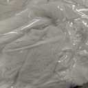 Heated Blanket Full Size with 1/2/4/6/8 Hours Auto-Off 10 Heat Level, 62'' * 84'' Cozy Faux Rabbit Fur Bubble Electric Blanket with Overheat Protection(White)