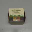 AYOTEE Small Compostable Trash Bags 3 Gallon Trash Bag with Handle, 11.36 Liter/100 Count Small Compost Bags 3 Gallon, Mini Biodegradable Compost Bags for Countertop Bin, Compostable Food Scrap Bag