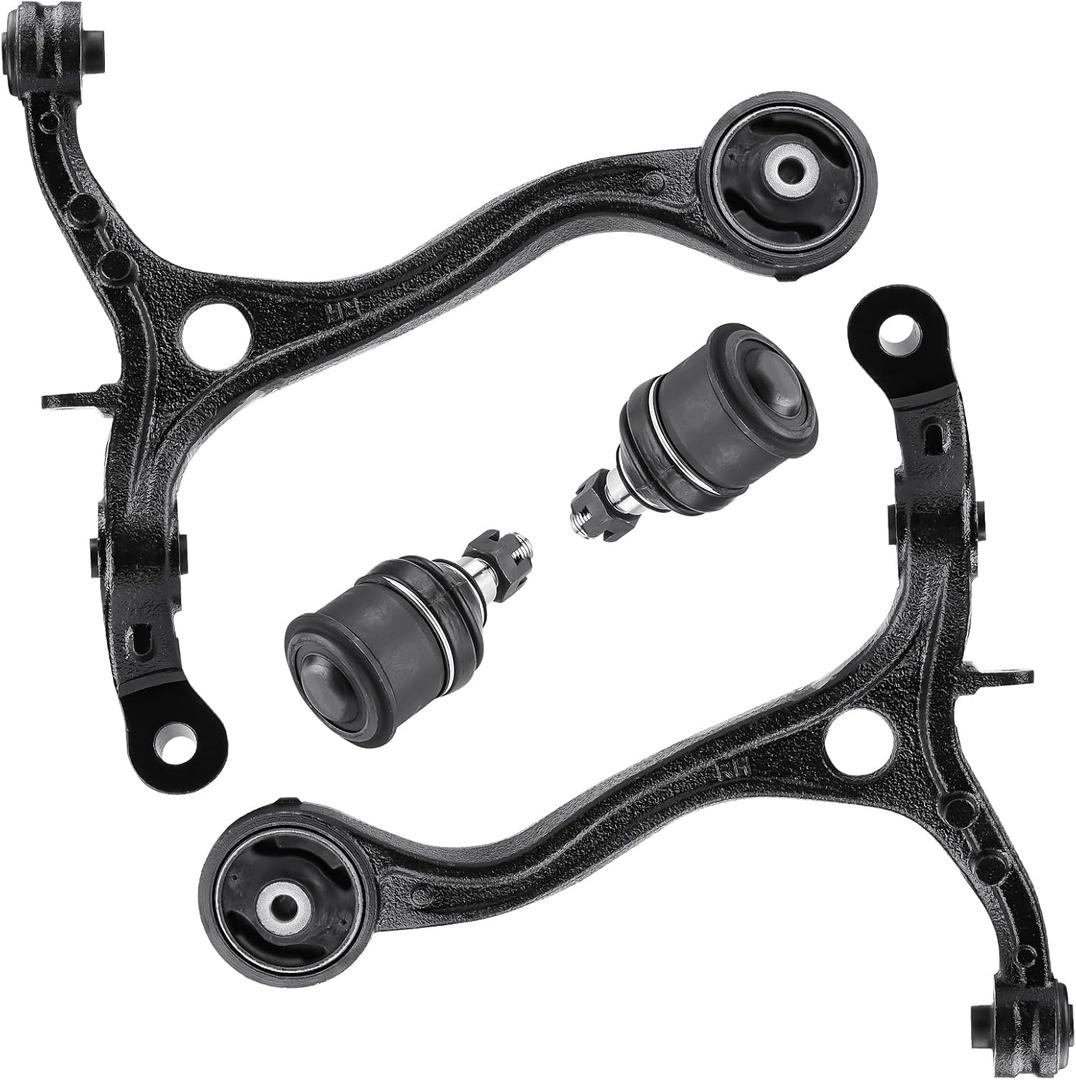 Front Lower Control Arms w/Ball Joints Replacement Suspension Kit for Acura TSX 2009-2014, Fit for Honda Accord 2008-2012, Driver & Passenger Side, K641112, K641113, K500081 (4PCS)