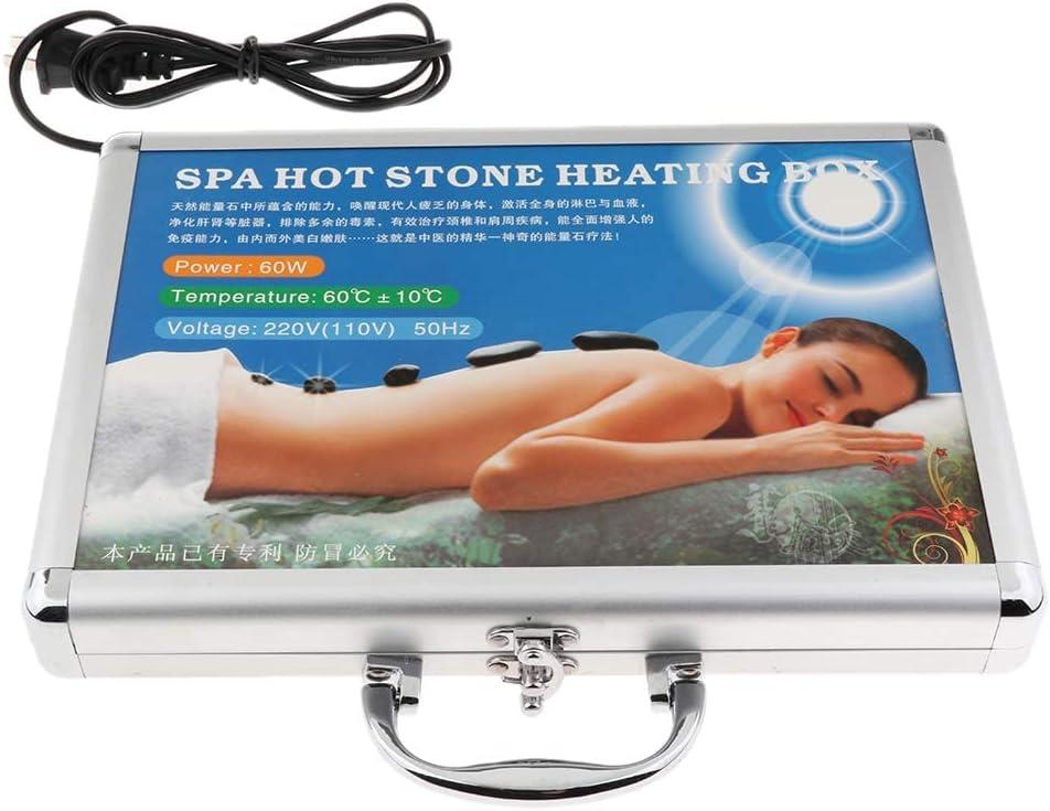 Spa Hot Stone Heating Box Electric Massage Stone Heater Case for Salon Spa Body Relaxing