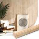 Natural Bamboo Wall Panel for Interior Wall Decor, Renewable Pole Wrap Wainscoting Paneling for Wall Ceiling Furniture Cabinet Office, 48 x 96 Inch, Carbonized