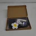 Miss U Hair Child Princess Black Wig Long Curly Girl's Party Halloween Wig with Flower and Necklace