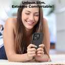 SUPFINE Designed for iPhone 15 Pro Case,Premium Liquid Silicone with [Soft Anti-Scratch Microfiber Lining][Upgraded Camera Protection] Slim Shockproof Protective Phone Case for Men Women Girls,Black