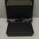 Panini Grill Press, 1200 W Sandwich Maker, Panini Maker with Non-Stick Coated Cast Aluminum Plates, Fits 2 Slices of Bread, 180-Degree Opening, Easy to Clean,Versatile Use