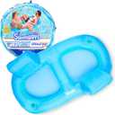 SwimWays Spring Float Premium Duo, Pool Chair Fits 2 Adults, Inflatable Pool Floats Adult with Fast Inflation for Ages 15 & Up