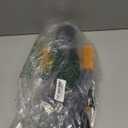 Black Stretch Film Shrink Wrap for Moving Supplies (15inch, 1 Pack) x 1000ft, Industrial Strength Plastic Wrap Stretch Roll for Pallet Wrapping Shipping Moving Boxes Storage Furniture with Handles