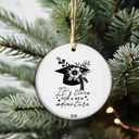 Its Time for a New Adventure  2025 Graduation Ornament, Class of 2025 Keepsake Gift for High School & College Grads (S5)