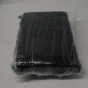 FASTMOMENT Airplane Seat Cushion Portable Travel Seat Cushion for Comfort Foldable Stadium Seat Cushion with Breathable Fabric Seat Pad Perfect for Long Flights, Office, Camping, Bleachers (Black)