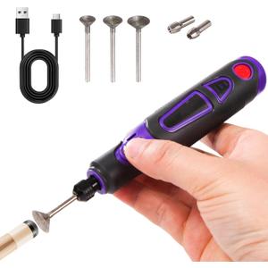 Pool Cue Tip Shaper & Electric Cue Tip Grinder, Professional Cue Stick Tool Kit for Billiards Enthusiastsm, Portable Pool Cue Tip Repair Kit  Perfect for Home and Club Use