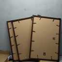 ArtToFrames 17x25 Inch Brown Picture Frame, This 1.00 Inch Custom Wood Poster Frame is Verlinga Brown - Comes with Economy Acrylic and Corrugated Backing 