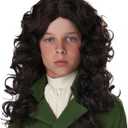 California Costumes CaliCo, Sir Isaac Newton, Child Costume Wig