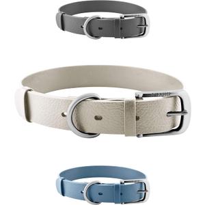 Tuff Pupper Classic Heavy Duty Dog Collar | 10x Stronger Than Leather | 100% Waterproof & Odor Proof Dog Collar | Tough Rust-Proof All Metal Hardware, Large (19 - 23" Neck)