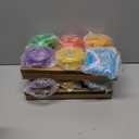 NutriChef 24-Piece (12 Glass Food Storage Containers and 12 Lids), 4.48oz Mini Stackable Meal Prep Round Containers - Microwave, Freezer, & Dishwasher Safe For Food, Snacks, Fruits, Nuts & More