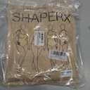 SHAPERX Women's Fajas Colombianas Shapewear Postpartum Tummy Control Body Shaper Girdles Compression Garment (Beige, L)