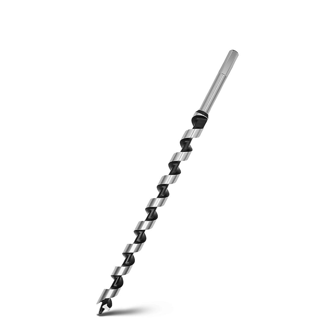 1/2 x 23.6 inch Auger Drill Bit for Wood,13mm x 600mm Hex Shank Ship Auger Bit for Soft Wood, Hard Wood, Plastic, Composite Materials and DIY Projects