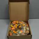 Fall Decor, Fall Garland, 6FT Autumn Eucalyptus Leaves Harvest Festival Thanksgiving Christmas Hanging Garlands for Home Wedding Mantle Indoor Window Wall Arch Background Decoration