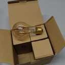 CTKcom A19 Vintage Edison Bulbs,E26 120V 40W Amber Warm Dimmable Vintage Style Incandescent Light Bulbs,Home Light Fixtures Squirrel-Cage Filament,6 Pack