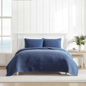 Nautica - Queen Quilt Set, Lightweight Bedding, 3-Piece Set, Twin