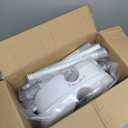 Raised Toilet Seat with Handles for Elderly - Toilet Seat Risers for Seniors with Adjustable Padded Arms - Elevated Toilet Safety Seat for Standard or Elongated Commode