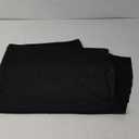 Matte Nylon Spandex Fabric 4 Way Stretch Tricot Milliskin for Sewing Swimsuit Activewear - 60 Inch Wide (Black, 2 Yards)