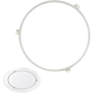 2 x Microwave Turntable Ring for GE Microwaves, WB06X10705 Microwave Roller Ring, Glass Plate Tray Support Holder