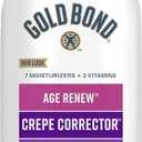 Gold Bond Age Renew Crepe Corrector Body Lotion, Replenishing & Smoothing Formula, Gold Bond Crepe Corrector Body Lotion, 14 oz