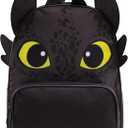 How To Train Your Dragon Boys Backpack, Toothless Kids Bag, Dragon Backpack For Boys, One Size Gray