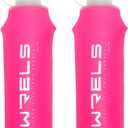 WRELS TPU Soft Flask Lightweight Portable Reusable Water Bottle,BPA Free Collapsible Flask for Hydration Pack in Running Hiking Cycling and Marathon