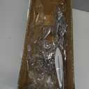 Flower Fairy Dancing with Dandelion Garden Art Sculpture Stainless Steel Statue Christmas Halloween Decoration for Outdoor Yard Courtyard Lawn Patio Metal Ornaments (Wave)