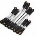 High Clearance 4 Links Set Stainless Steel Linkage kit for 1/24 Axial SCX24 GX470 AXI-1800 RC Crawler Car Upgrade Part