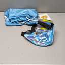 80s Track Suit for Men Women 90s Retro Windbreaker Set Couples 90s Tracksuit 80s Costume Men Neon Wind Suit (X-Large, Blue)