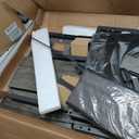 Aheaplus Gaming Desk with LED Strip & Power Outlet, 59Inch Reversible Computer Desk with Monitor Stand & Storage Shelves, Home Office Desks with Fabric File Drawer, Gamer Table PC Desk, Black Oak