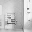 Standing Towel Warmer Rack & Towel Warmers for Bathroom, VOKIM Towel Warmer,Heated Towel Rack, with Timer and Temperature Adjustment, Stainless Steel, IPX4, Suitable for Bathroom