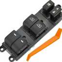 Window Switch Fits for Nissan Pathfinder 2007 2008 2009 2010 2011 2012.Control Door vidrios Master Switch.Replaces 25401-ZL10A 25401-ZL10B 25401-ZL10C.Left Driver Side