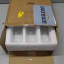 Treela 6 Pcs 2.5" W x 14" H Hurricane Candle Holder Sleeve Bottomless Glass Cylinder Candleholder Sleeve Tall Candle Glass Cover Clear Open Ended Shade Chimney Tube Cover for Pillar Taper Lamp