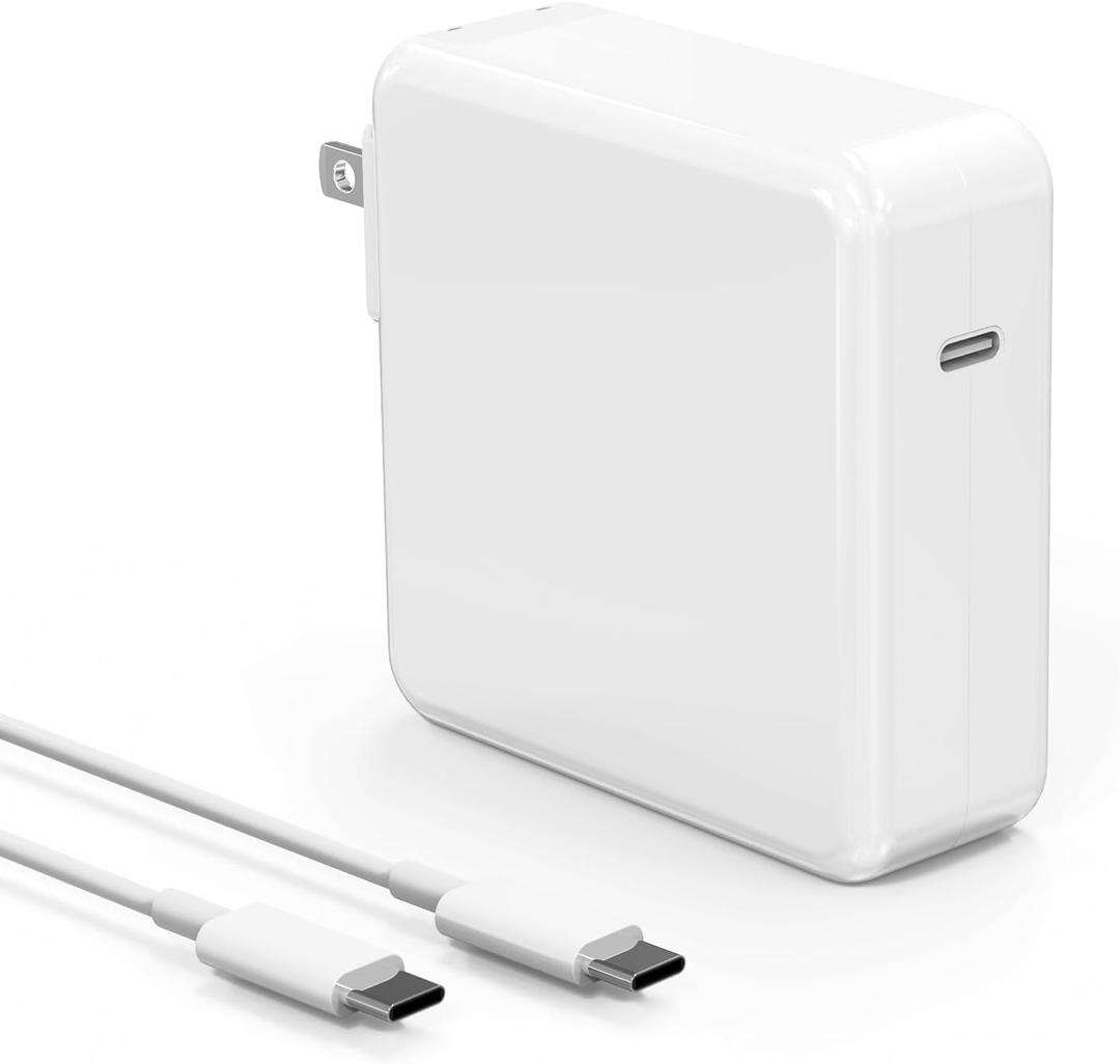Upgrade Your MacBook Charger!118W 96W USB C GaN Fast PD Charger Compatible with MacBook Air/Pro 13 14 15 16 inch 2025 2024 2023 2022 2021 2020, M1 M2 M3 M4 ipad pro,Compact & Safe