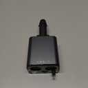 LISEN Car Cigarette Lighter Splitter, Metal 90W Dual Cigarette Lighter Adapter Metal with PD30W Retractable Car Charger, LED Voltage12V/24V Car Charger Splitter for iPhone 16, GPS, DashCam (Dark Grey)