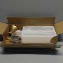 NUPTIO Taper Candle Holders Gold: Set of 2 Candlestick Holder with Hurricane Glass Cover - Tall Metal Candles Stick Stand for Fall Thanksgiving Christmas Seasonal Fireplace Decor