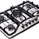 30 Inch Dual Fuel Sealed 5 Burner Stainless Steel Gas Cooktop Drop-In Gas Hob DK257-A10