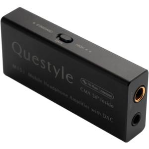 M15i Headphone Amplifier Portable DAC USB DAC Amp with Dual-Jack, Portable Headphone Amp - Apple MFi Certified, Hi-Res DAC - Low Noise, for iOS/Android/PC
