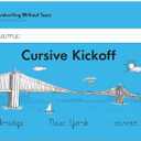 Learning Without Tears, Cursive Kickoff, Student Workbook, Age 7+, 2nd Grade+, Print and Cursive Handwriting Practice, Writing Book, School & Home, Language Arts, Tutoring