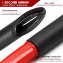 Chanzon 3:1 Ratio 3/4" (19.1mm) Heat Shrink Tubing - Marine Grade Waterproof Adhesive Lined - 4Ft Roll (1.22M Total Length) Clear/Transparent Polyolefin Sleeving Wrap Shrinking 3 to 1 Ratio 1pcs