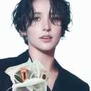 wig premium line  active top stylist produce  6 items set inner color line men's original wig short small face effectgentle black DY63B