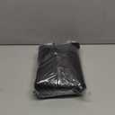 Elantrip Car Front Seat Organizer, Back Seat Storage with Adjustable Straps Truck Seat Organizers for Delivery Drive, Office File, Passenger Seat (Black)