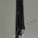 Black Tension Curtain Rod 28 to 48 Inch Spring Rod No Drilling Adjustable Shower Curtain Rod for Windows, Bathrooms, Closet, Kitchen