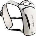 EVERFUN Hydration Backpack Running Vest Small Hiking Water Backpack with 1.5L Water Bladder for Women Men, Lightweight Reflective Phone Holder Hydro Pack for Trail Running, Biking, Race, Marathons