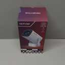 Mini Projector 2025 Upgraded with 4K & 1080P, Portable Video Projector for Bedroom & Outdoor , Android 13 with WiFi 6 & Bluetooth 5.2, Built-in Netflix, Compatible with iPhone/TV Stick (white)