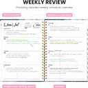 2 x ZOTIA Planner 2026-2027 Weekly & Monthly Calendar Planner Jul 2026-Jun 2027 | Pink Vortex, 6.3" x 8.5", Cute Hardcover Student Teacher Planning Agenda Book with Tabs, Perfect for Office School Supplies