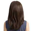 HAIRCUBE Brown Wigs for Women Charming Long Curly Heat Resistant Fibre Synthetic Wig